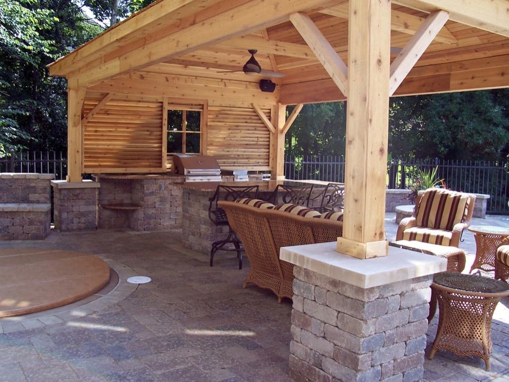 Paver Rescue outdoor living space cleaned and repaired
